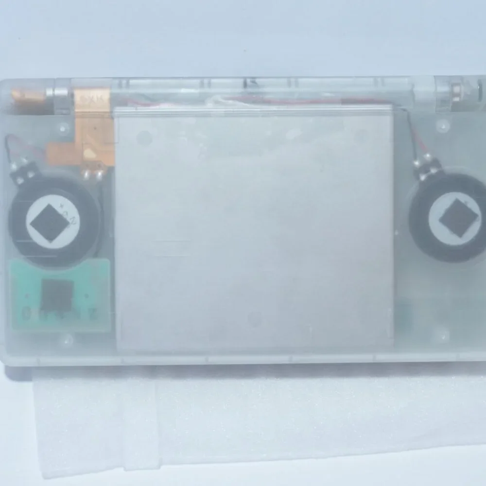 Nintendo DS Lite Transparent Clear Glow in the Dark System with Charger & Stylus